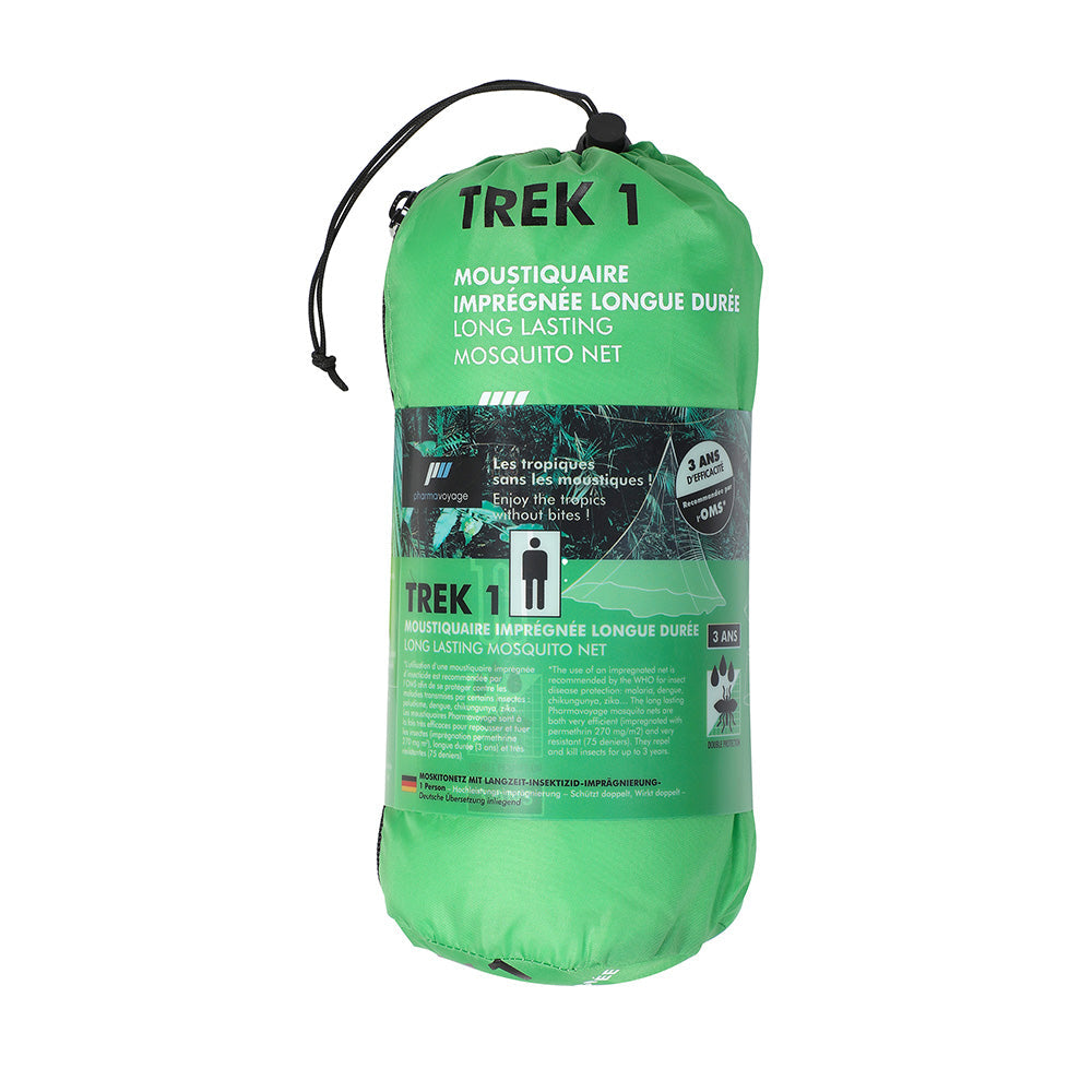 MOSQUITO NET TREK 1 - MYGGNETT IMPREGNERT MED PERMETRIN | PHARMAVOYAGE
