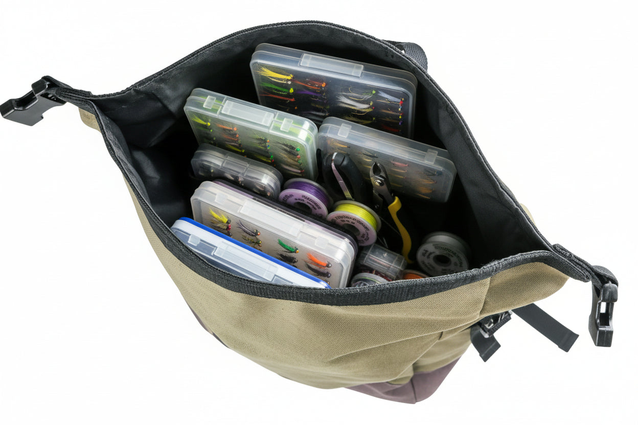 Roll Backpack Fluefiskesekk | Pool 12