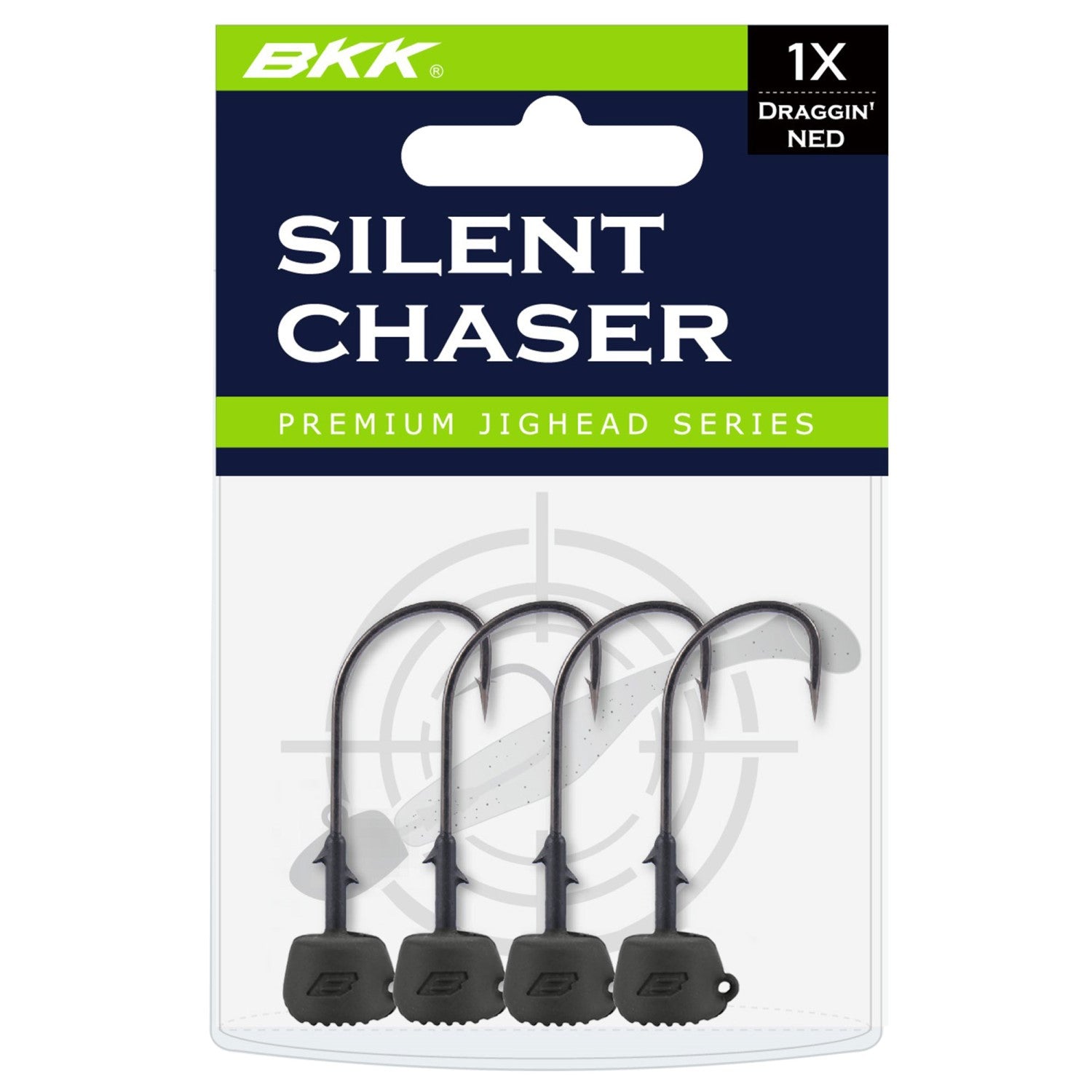 Silent Chaser Draggin' Ned Jigg Hode 4pk | BKK