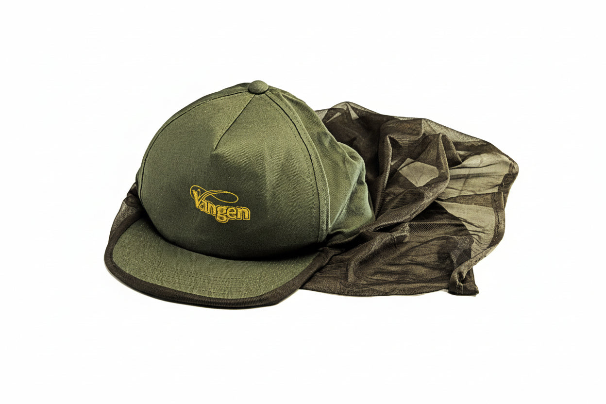 Vangen | Fiske-Cap med Myggnett