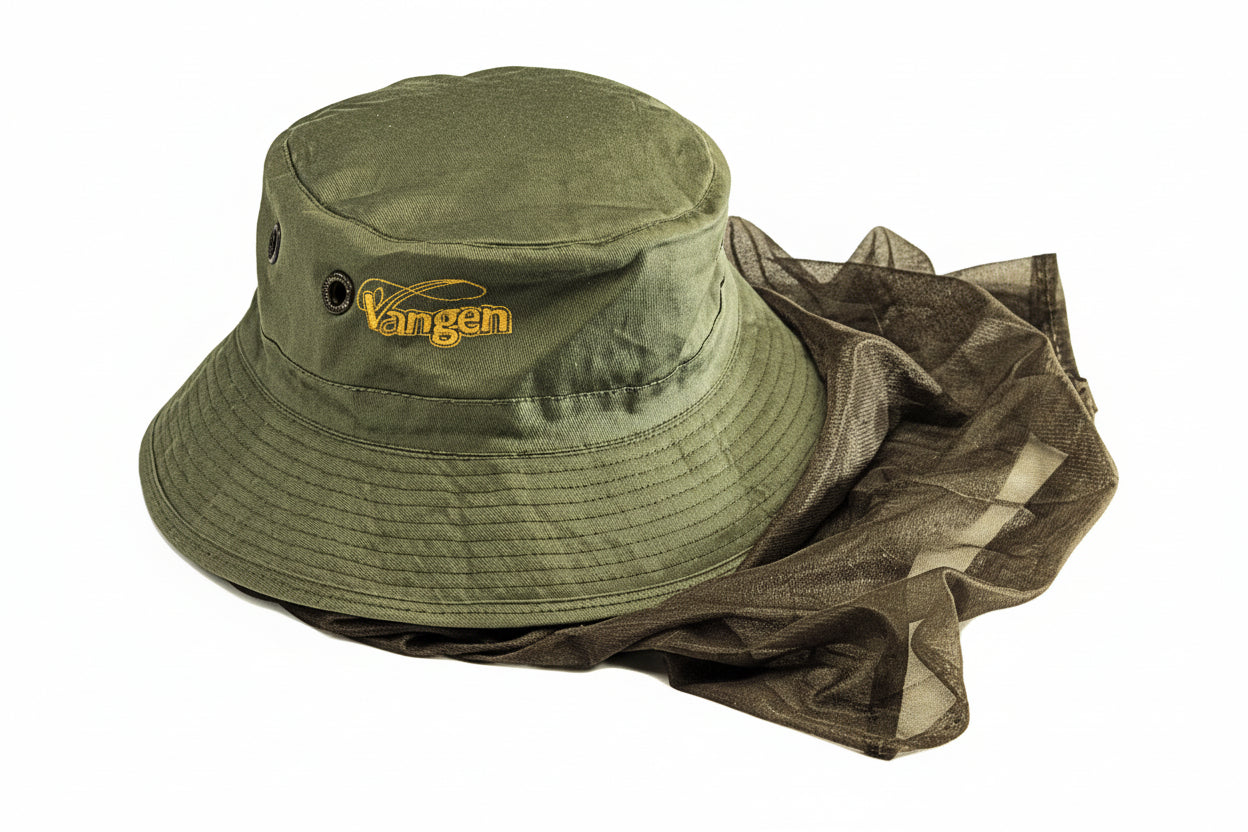 Vangen | Fiskehatt med integrert Myggnett