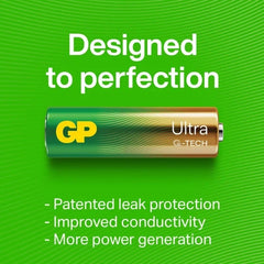 GP Ultra Alkalisk batteri 1,5v AA 24pk - Generelle batterier