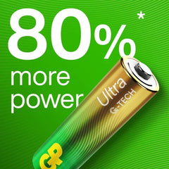 GP Ultra Alkalisk batteri 1,5v AA 24pk - Generelle batterier