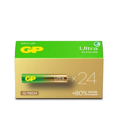 GP Ultra Alkalisk batteri 1,5v AA 24pk - Generelle batterier