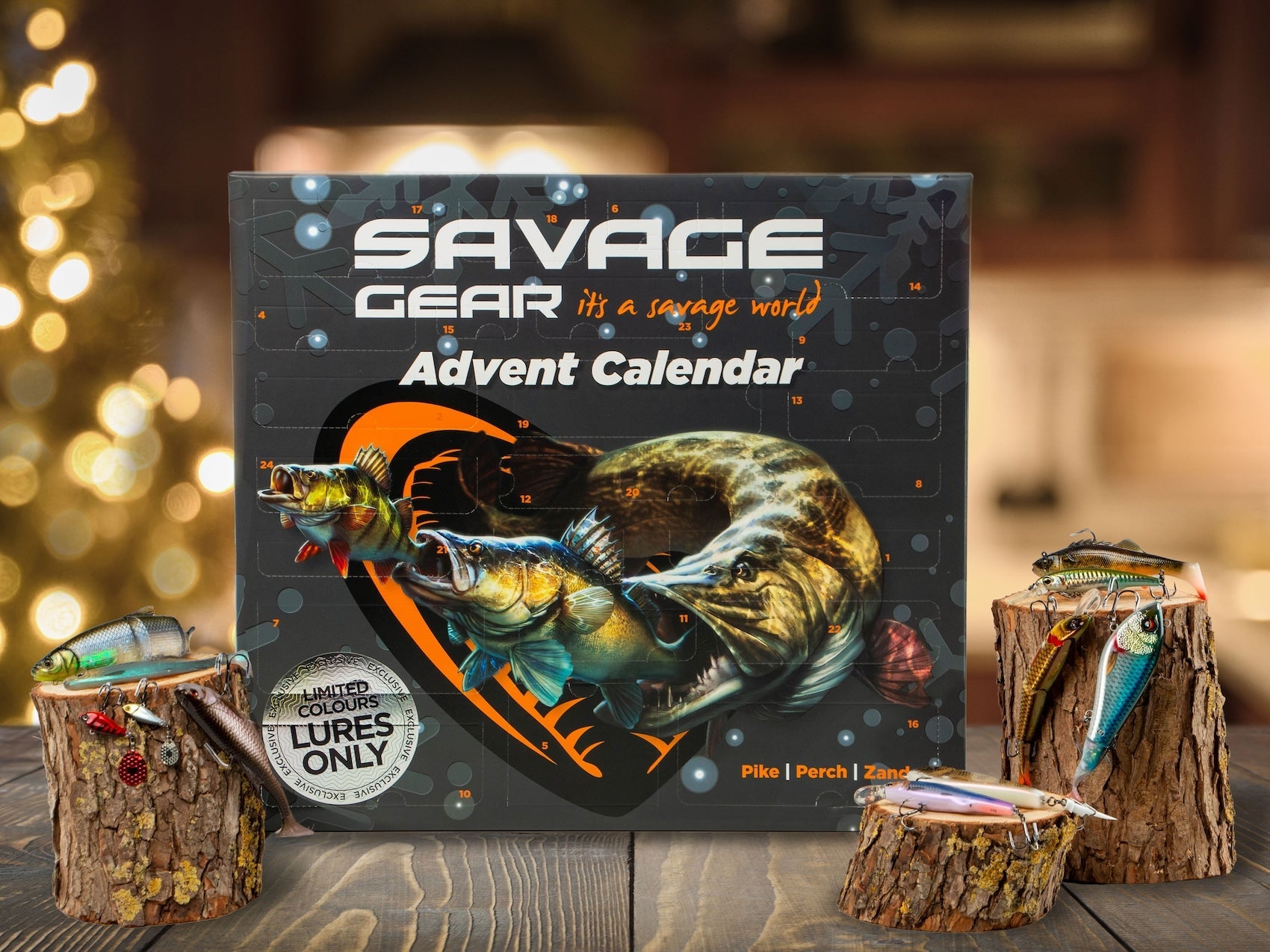 Julekalender Savage Gear Advent Predator 2025