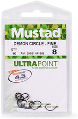 Mustad Demon Circle Fine sirkelkrok | Mustad 39951NP