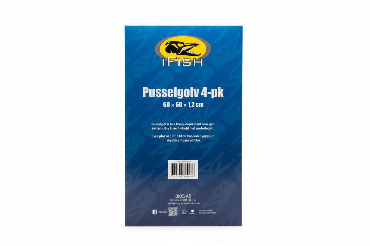 Isolasjonsmatter | Puslegulv til isfisketelt 4pk | IFISH