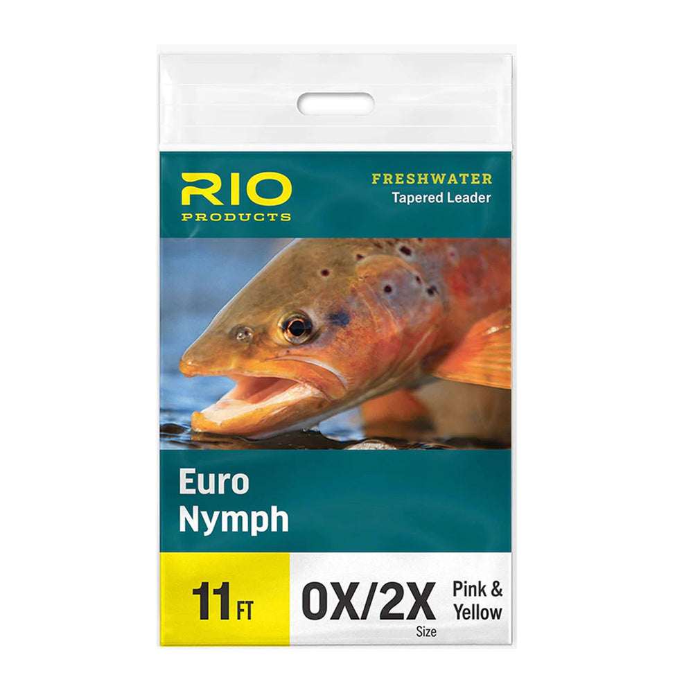 Euro Nymph Tapered Leader Fluefortom | RIO