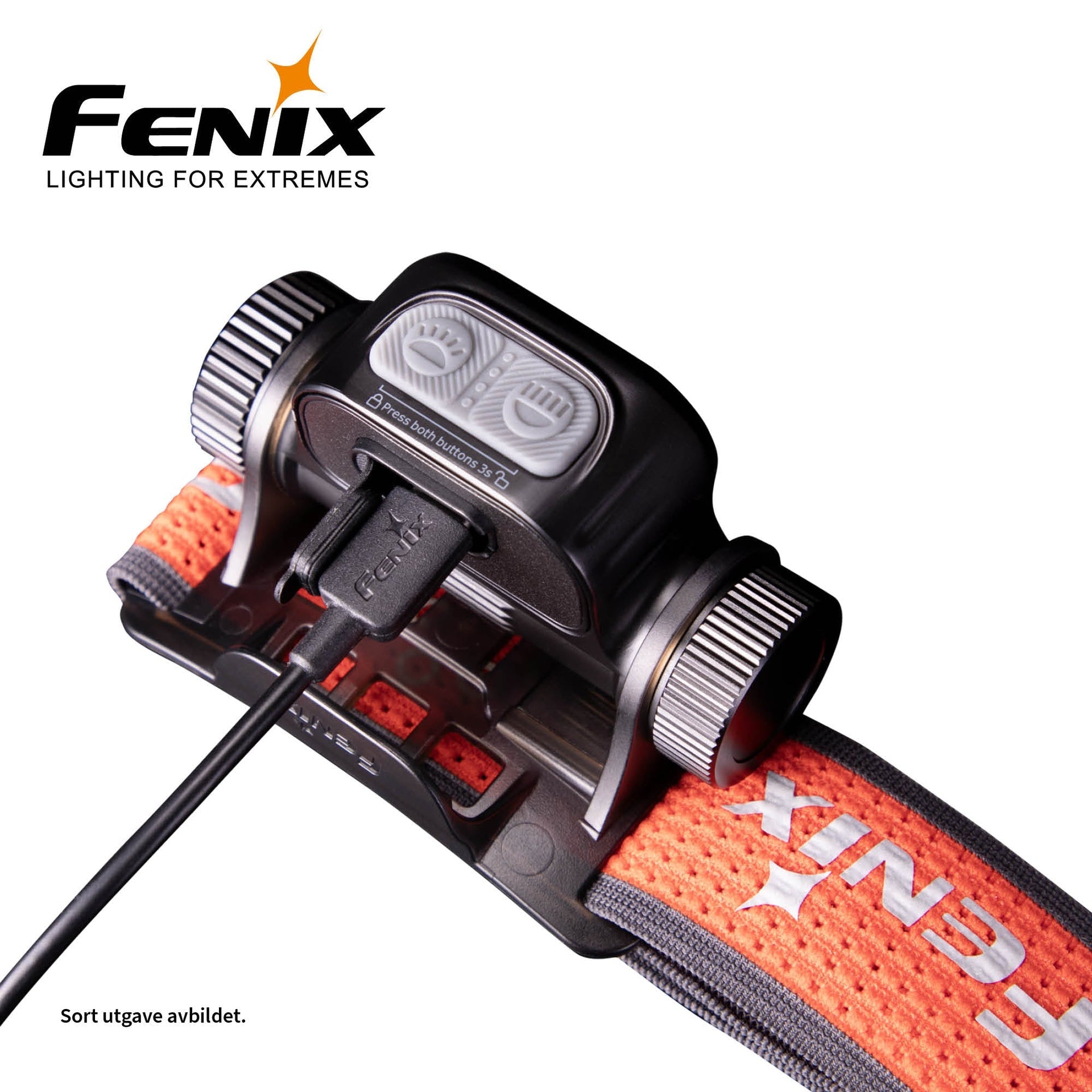 FENIX HM65R-T v2 HODELYKT 1600LM - Fangstmann.no - Hodelykter