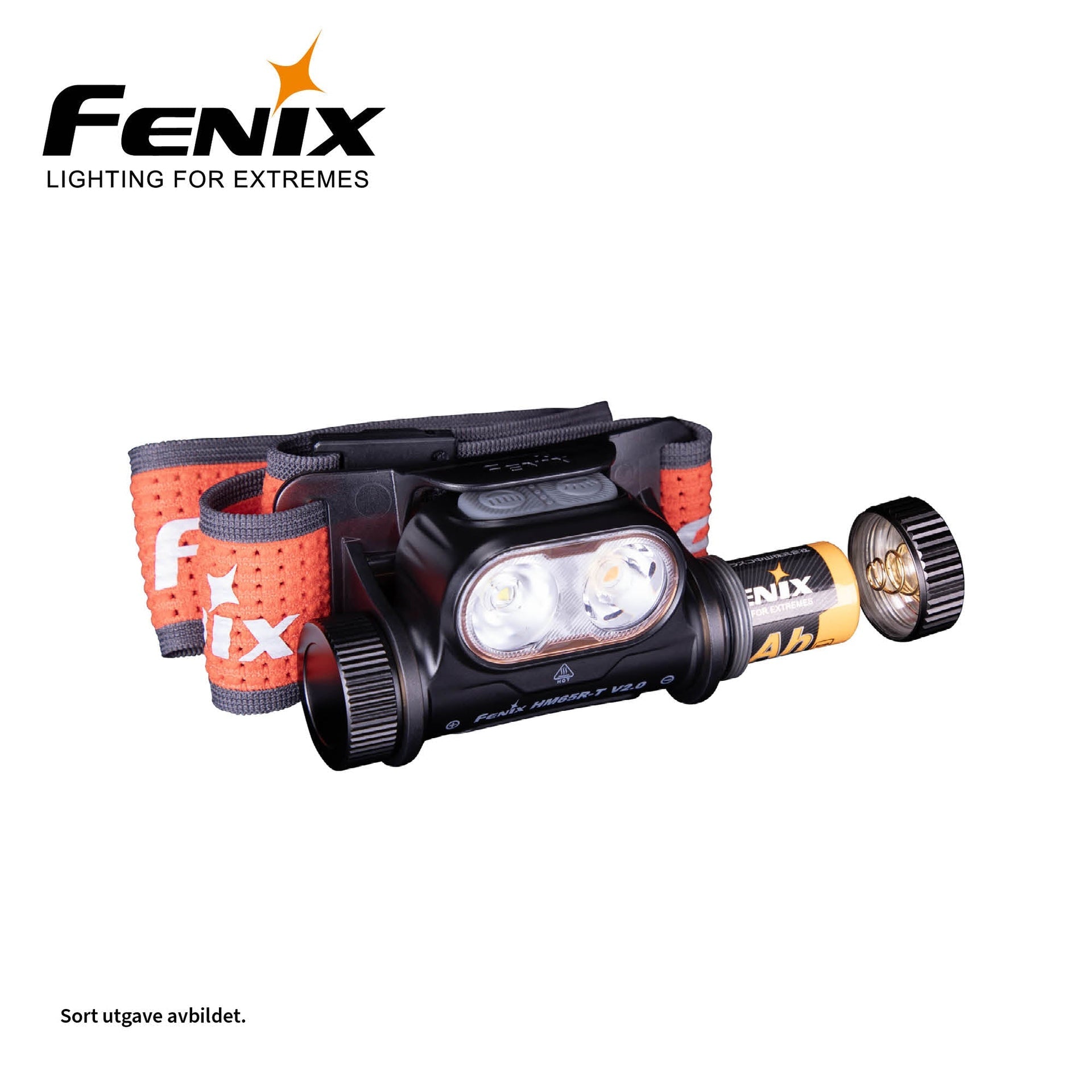 FENIX HM65R-T v2 HODELYKT 1600LM - Fangstmann.no - Hodelykter