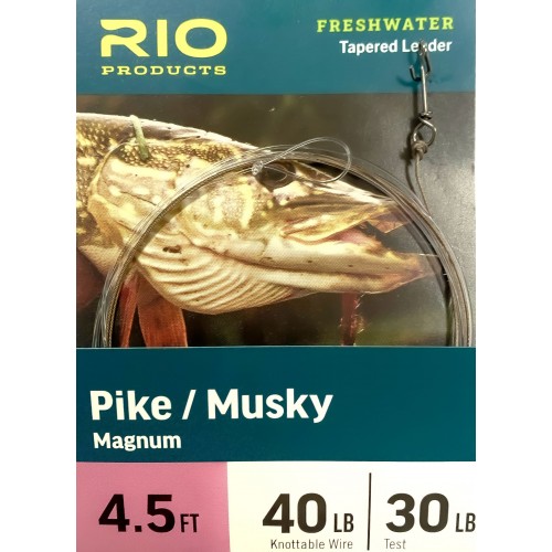 Pike Musky Leader Tapert Gjeddefortom | RIO