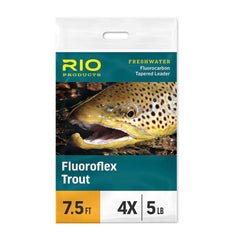 Fluoroflex Trout Leaders Fluorcarbon Fluefortom | RIO
