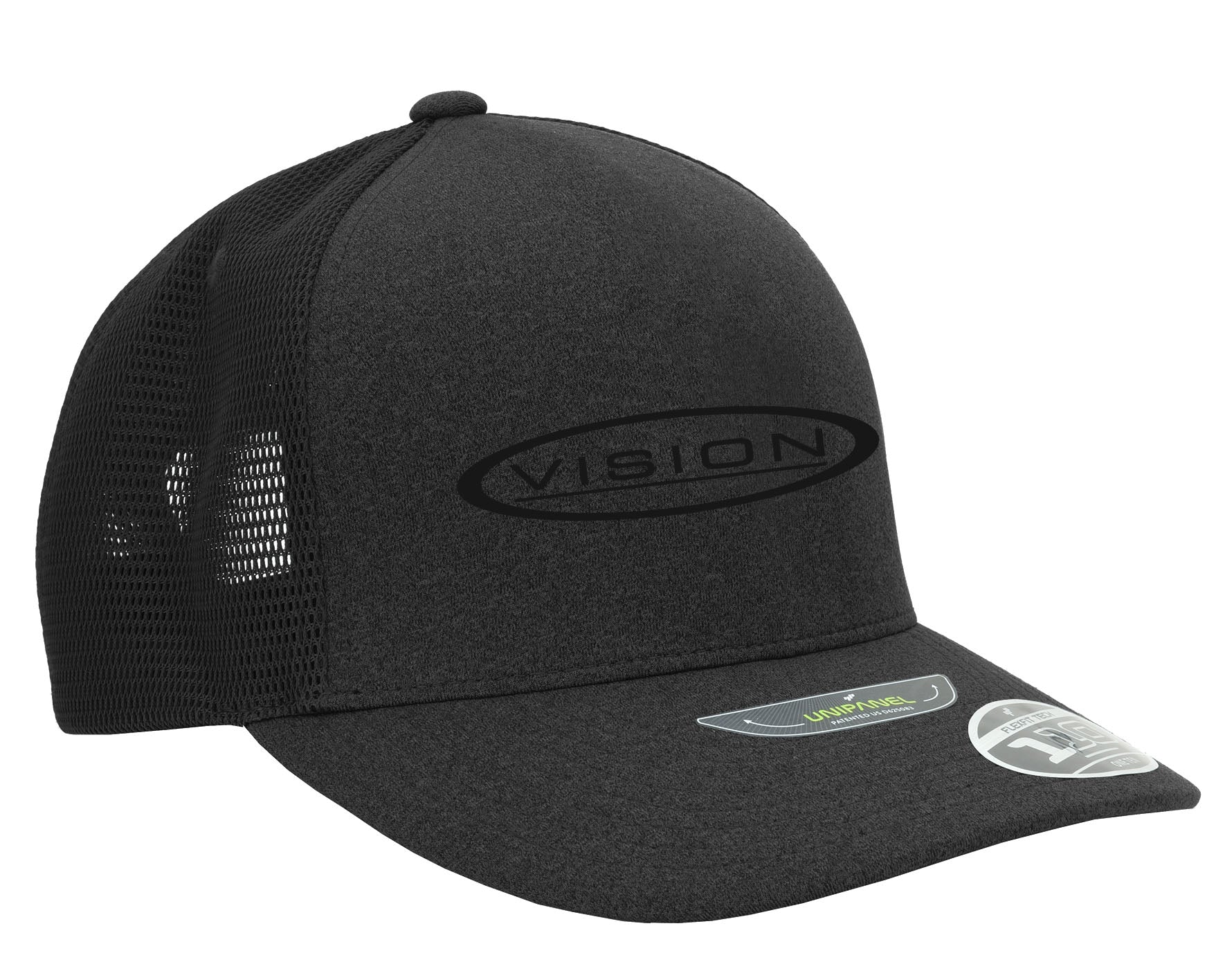 Vision Logo Black Cap - Vision, Klær, Hodeplagg, Caps
