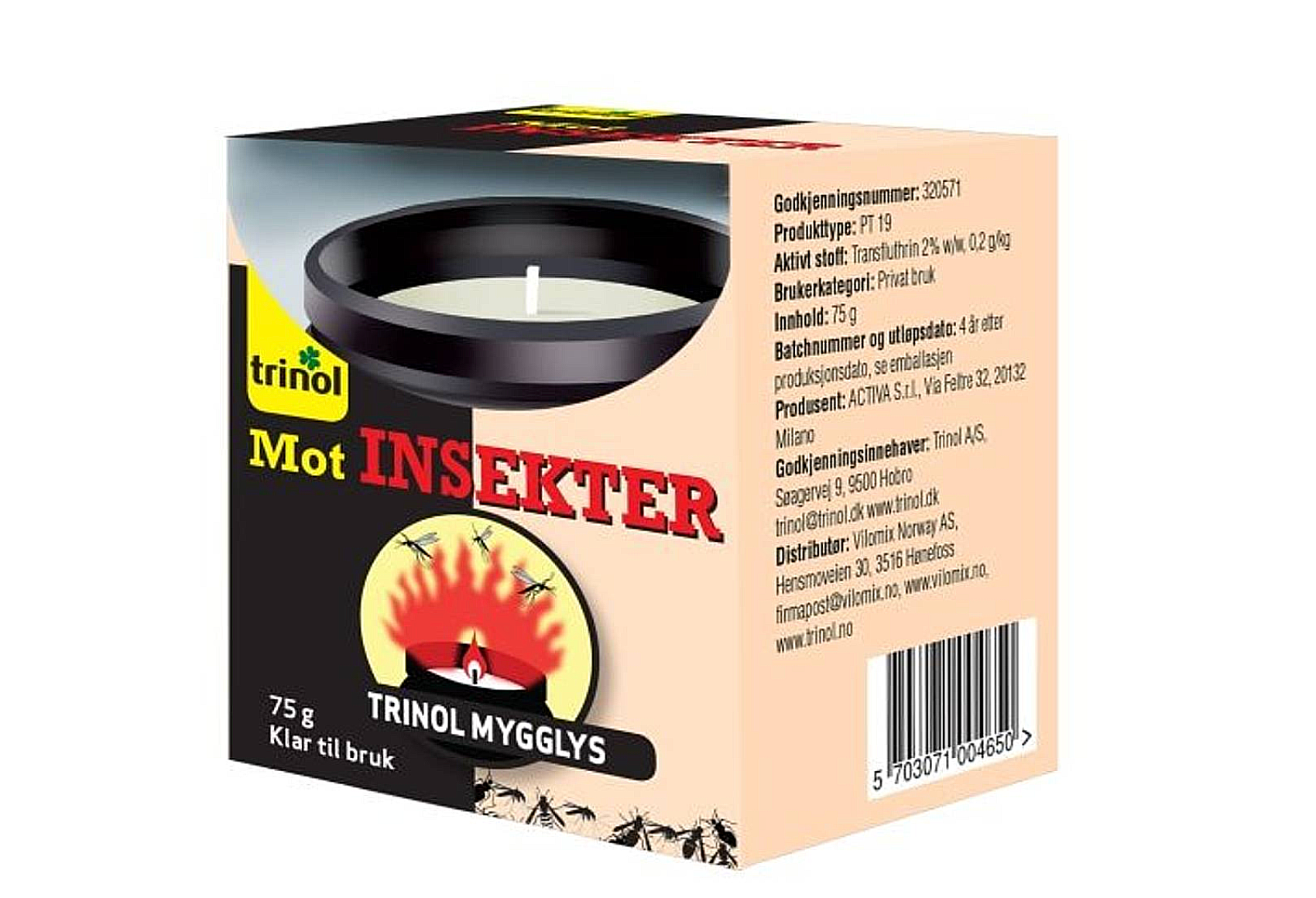 Trinol Mygglys 75g - Insektsmidler