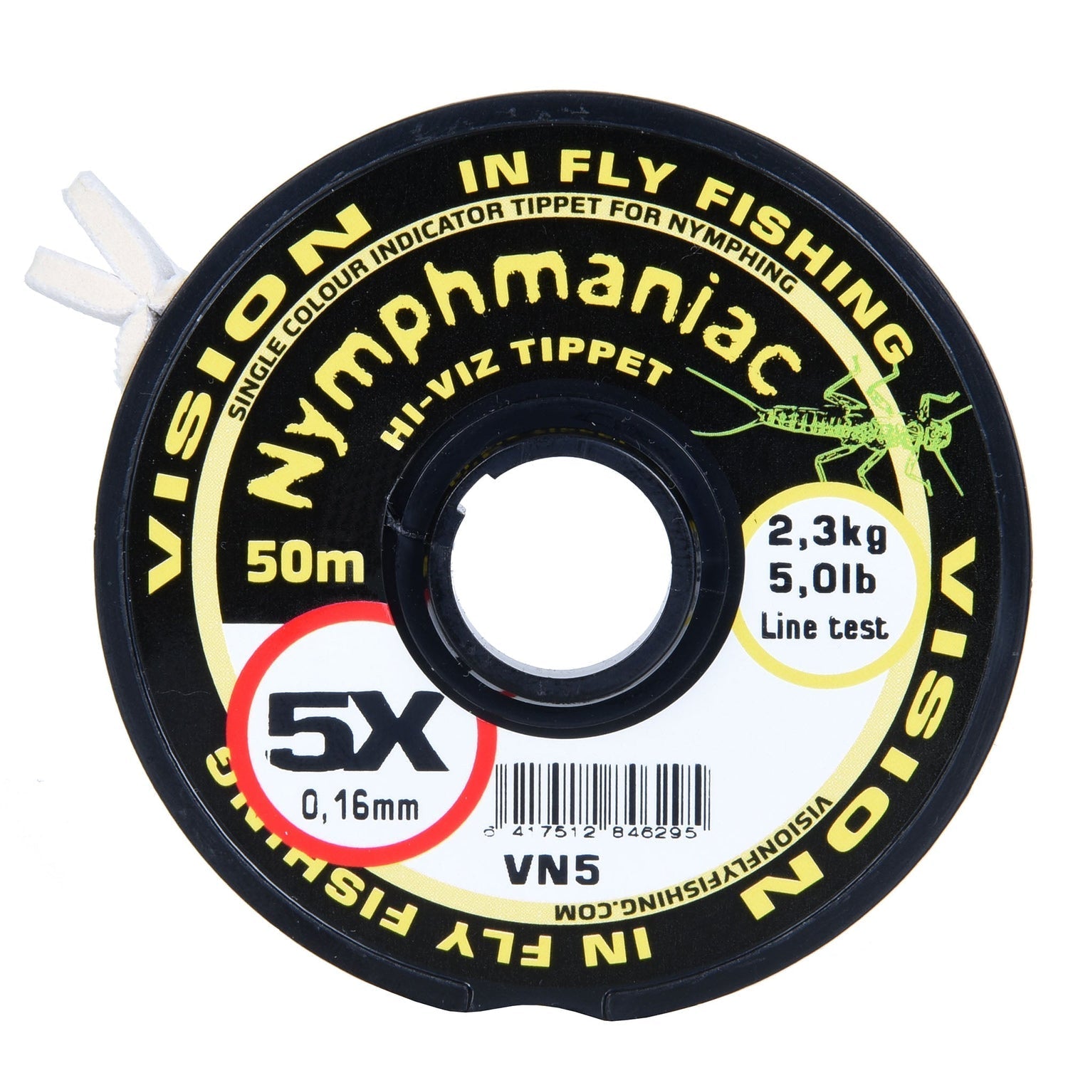 Vision Nymphmaniac Hi-Viz Tippet - Vision, tippet, fortommer-tippets, tippet materiale