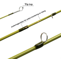 Practice casting Fluestang | Øvingsstang