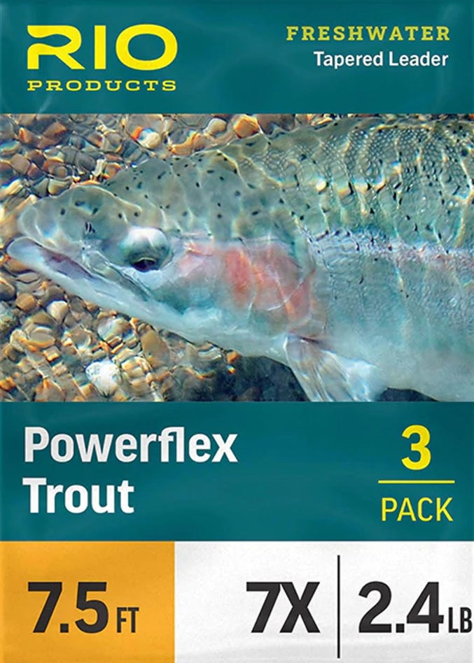 Powerflex Trout Leader tapert Fluefortom | RIO