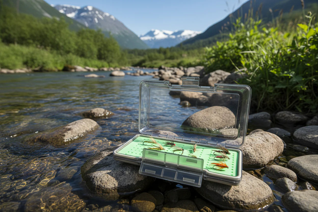 Lamar 2-sidig Easy grip silikon - Flueboks Transparant