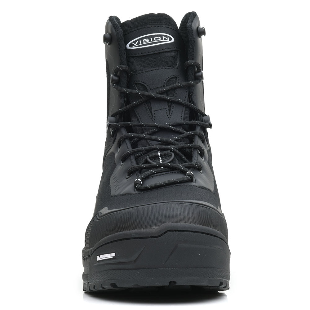 Vision Musta SBM Michelin Vadesko - Vadesko med Gummierte såler - Vision, Sko, Vadesko, Gummisåler