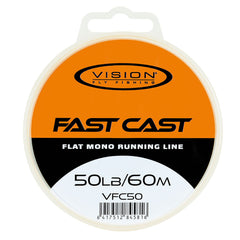 Vision Fast Cast Flat Running Line