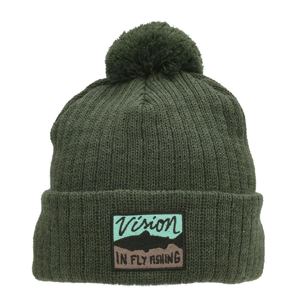 Vision Merino Beanie PomPom - Vision, Klær, Hodeplagg, Lue
