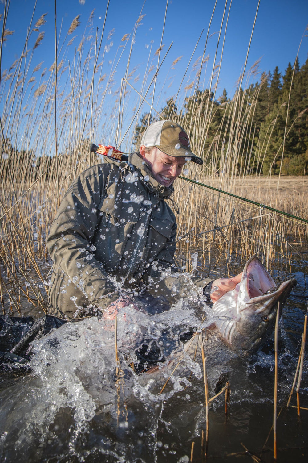 Gjeddefiske med fluestang PIKEMANIAC VISION
