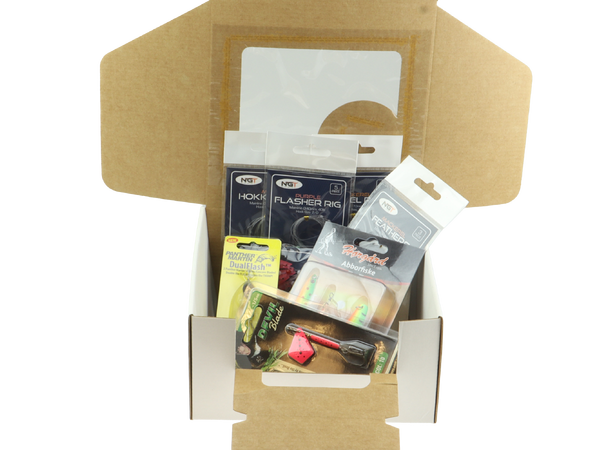 Forundringspakke fiskeutstyr