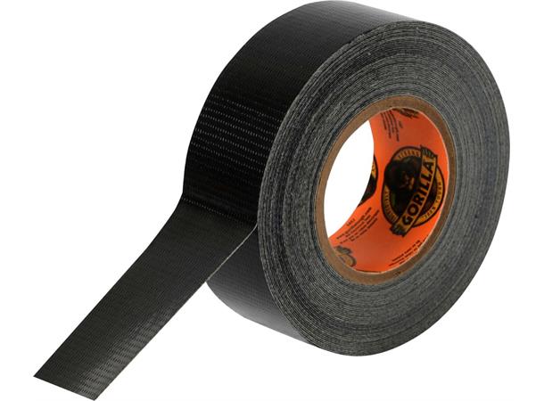 Gorilla Tape på rull 914x25mm Svart - Kontortape