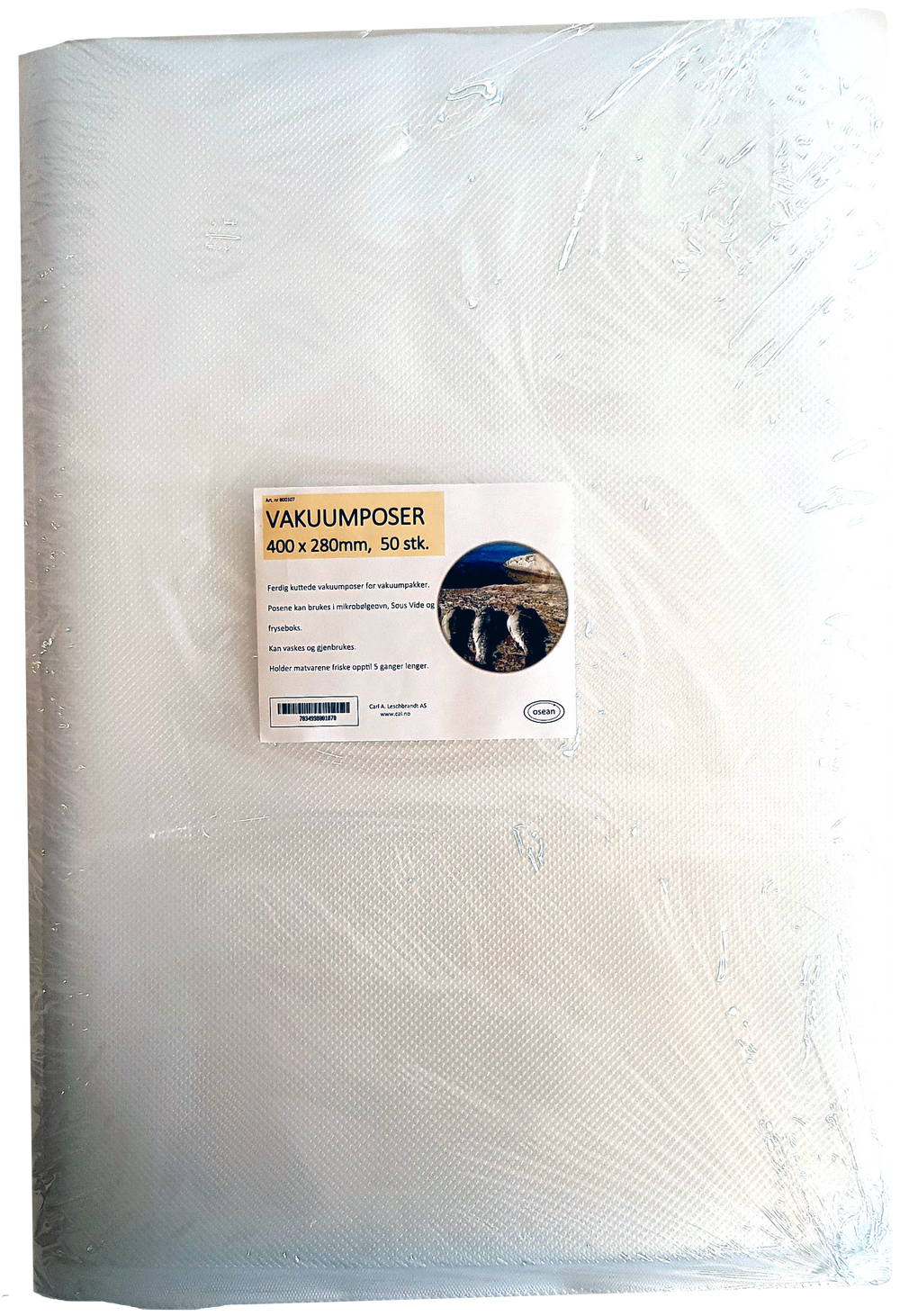 Vakuumpose 50pk | Ferdigkuttet
