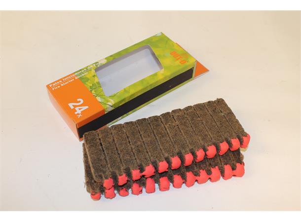 Tennbriketter for opptenning 24stk - Fyringsved og drivstoff