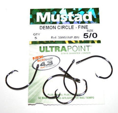 Mustad Demon Circle Fine sirkelkrok | Mustad 39951NP