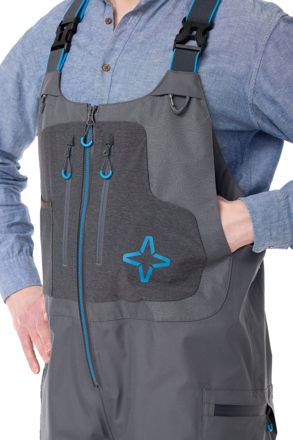 AAVA | Tyrsky Bib & Brace Trousers Vanntett Båtbukse - Flue.no - Fiskeutstyr