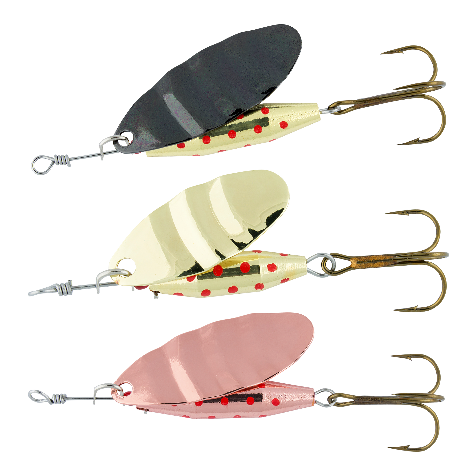 Abu Garcia | 3 Pack Reflex spinner Artic - Flue.no - Spinnersluk