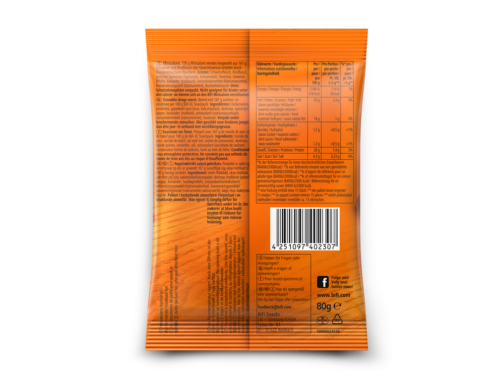 Bifi Snackpack XL - Flue.no - turmat