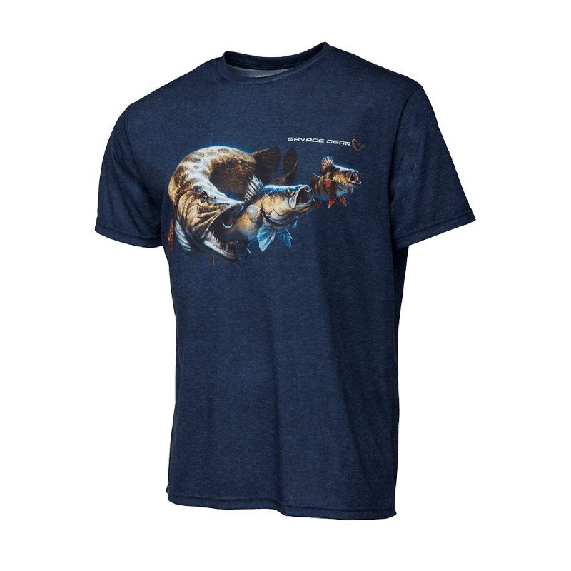 CANNIBAL PREDATORFISKE T-SKJORTE | SAVAGE GEAR - Flue.no - T-skjorte