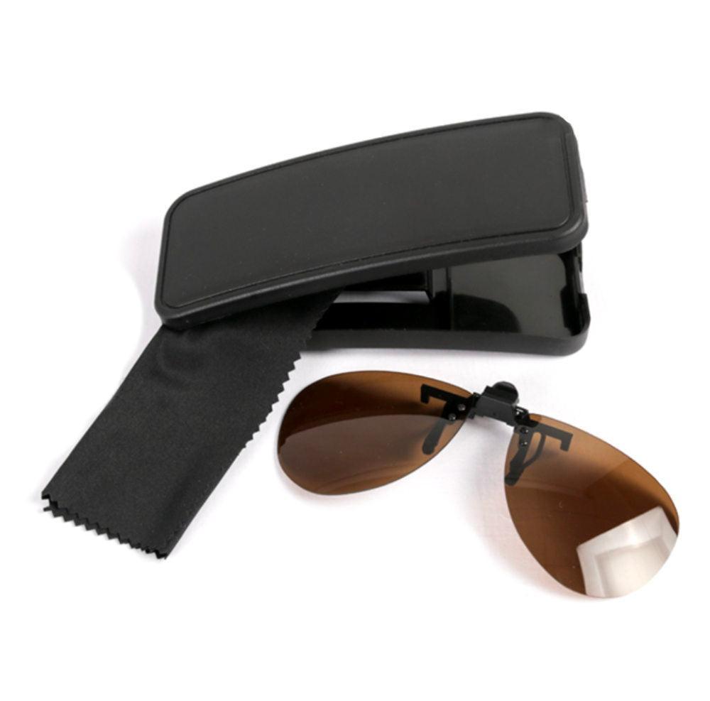 Clip-on Pilot solbriller | Polarisert - Flue.no - fiske