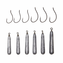 DROPSHOT ACADEMY KIT MIXED COLORS 36PCS - Flue.no - Jiggboks komplett med jigger
