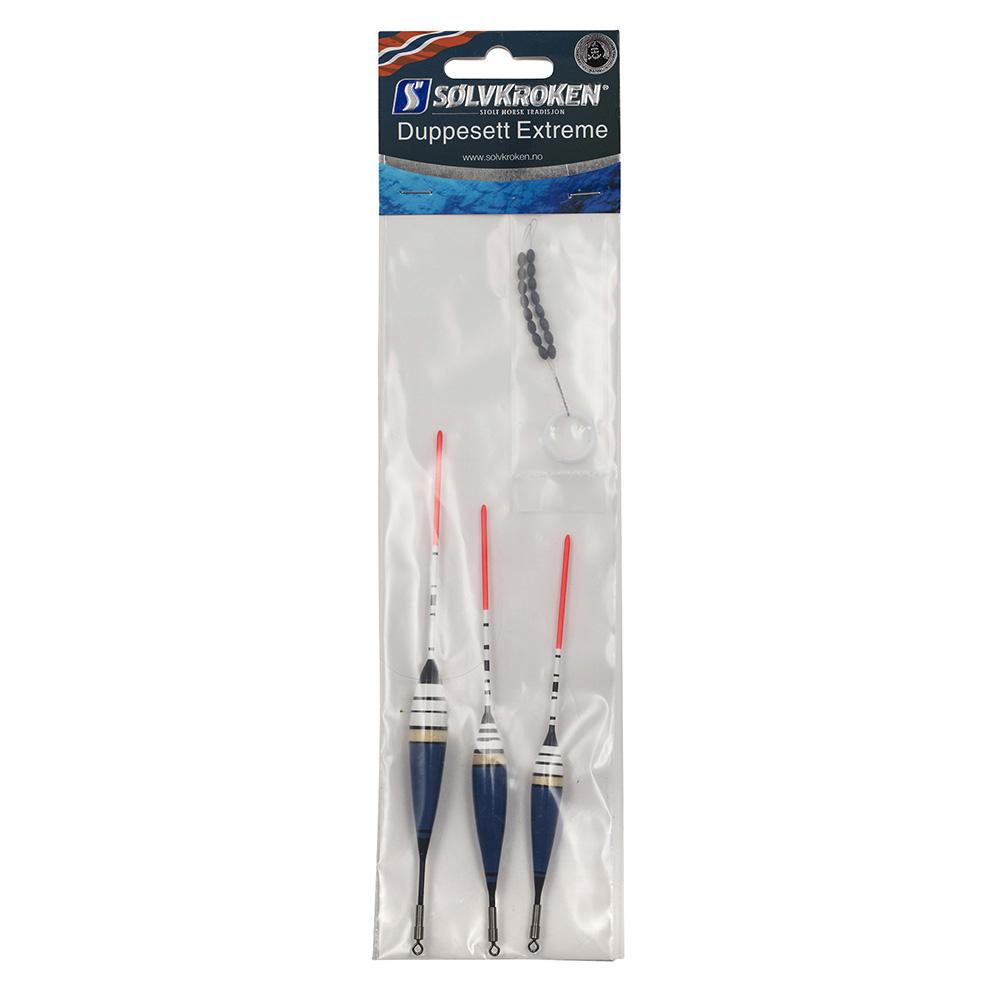 DUPPESETT EXTREME 3 PK | SØLVKROKEN - Flue.no - Fiskeagn og -sluker