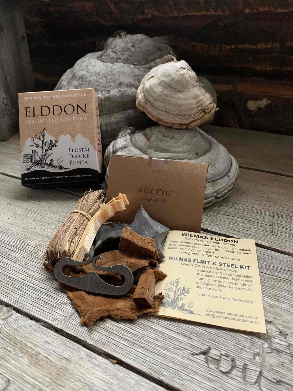 ELDDON DELUXE TENNSTÅL | FLINT-KIT - Flue.no - Myggnett og insektsskjerming