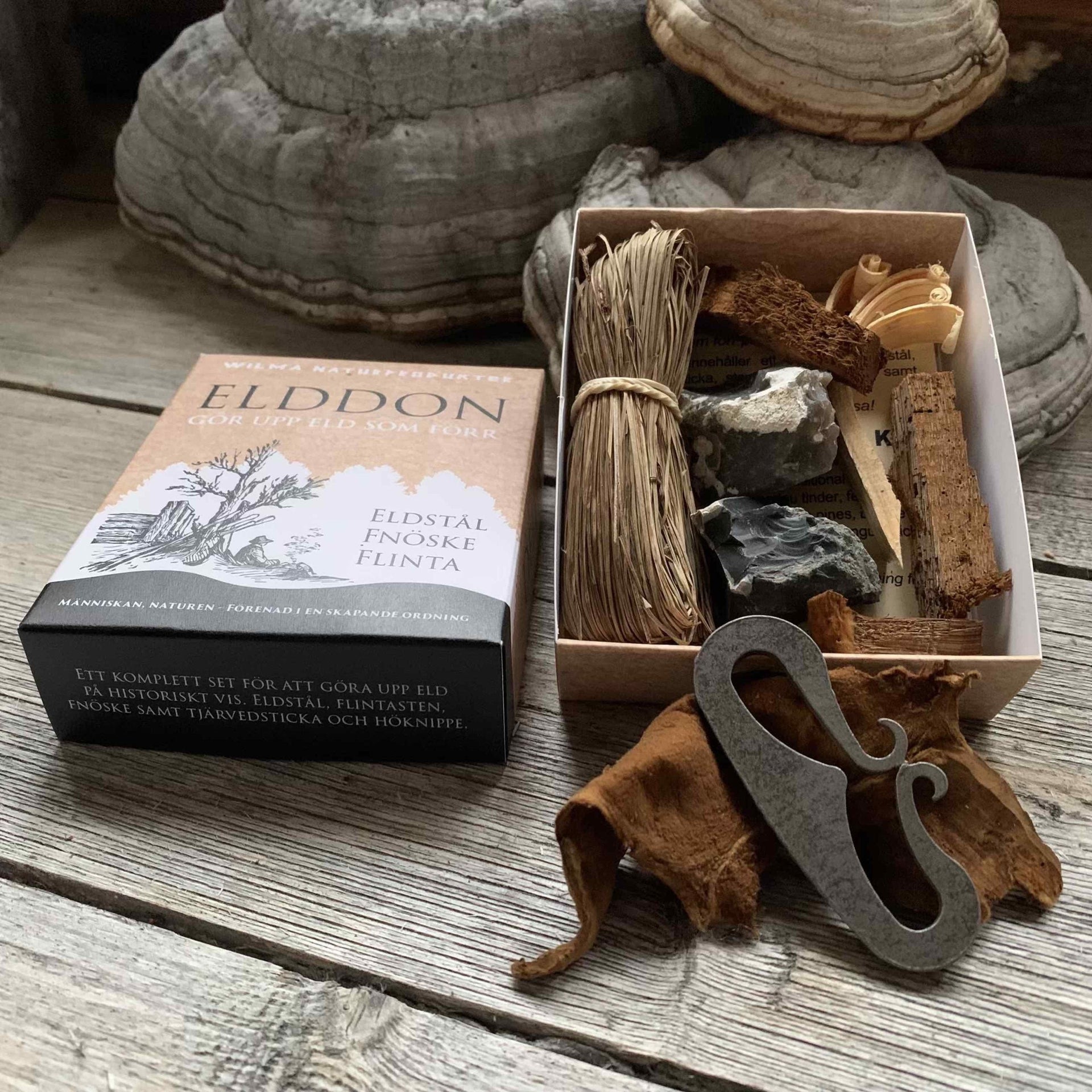 ELDDON DELUXE TENNSTÅL | FLINT-KIT - Flue.no - Myggnett og insektsskjerming