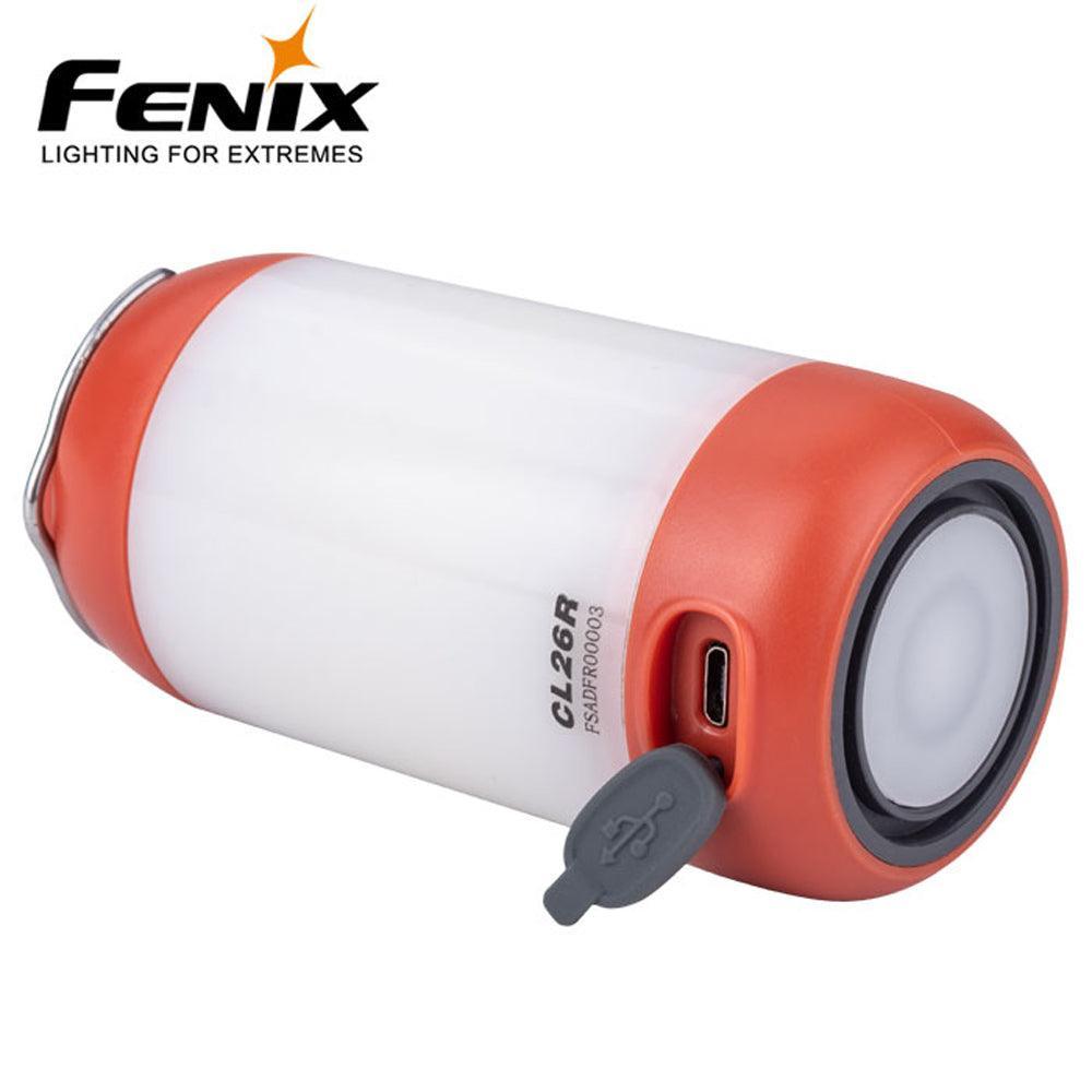 FENIX CL26R RØD CAMPINGLYKT - Flue.no - Lommelykter