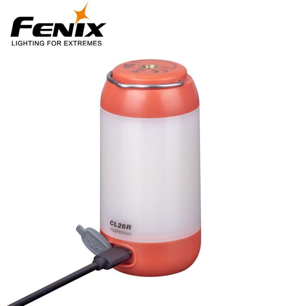 FENIX CL26R RØD CAMPINGLYKT - Flue.no - Lommelykter
