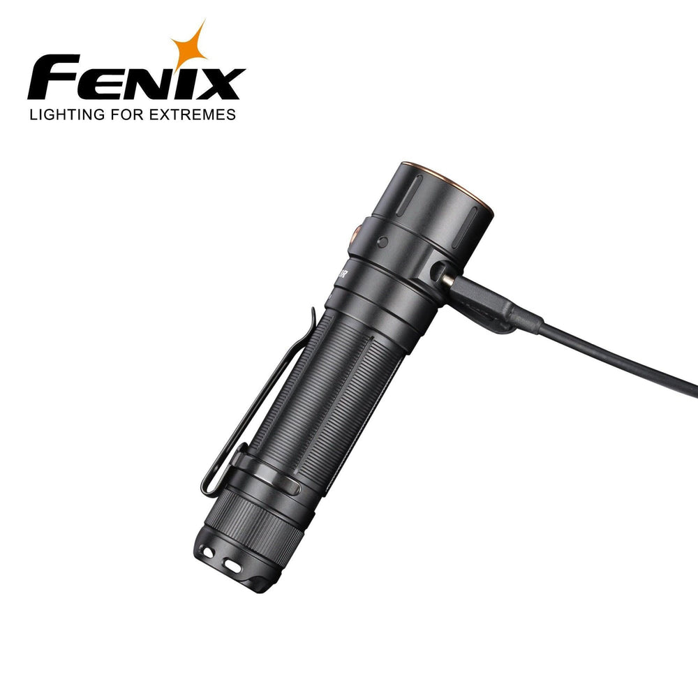 FENIX E28R LED LYKT 1500 LM M.BATTERI USB-C - Flue.no - Lommelykter