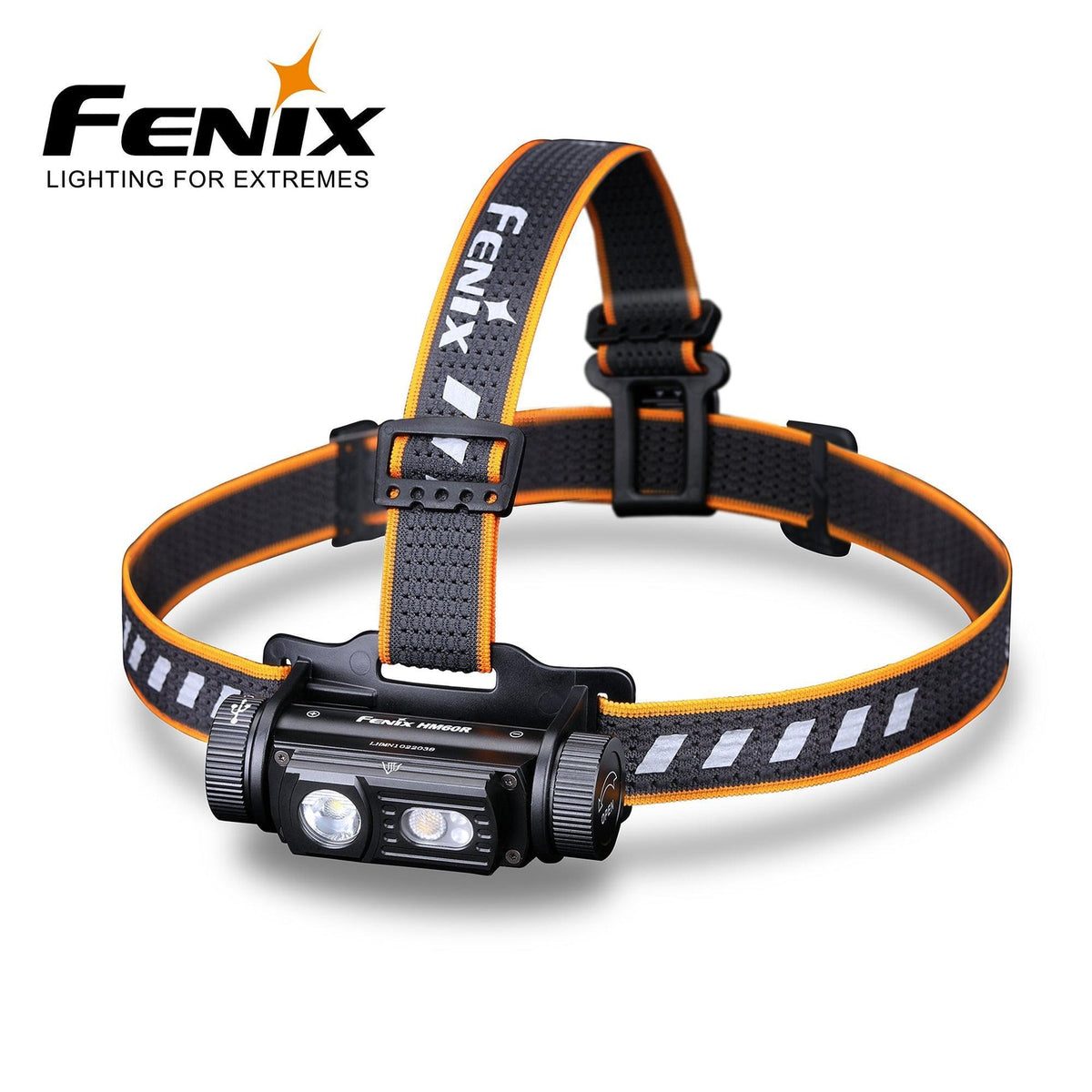 FENIX HM60R HODELYKT 1200LM USB-C M.BATTERI - Flue.no - Hodelykter