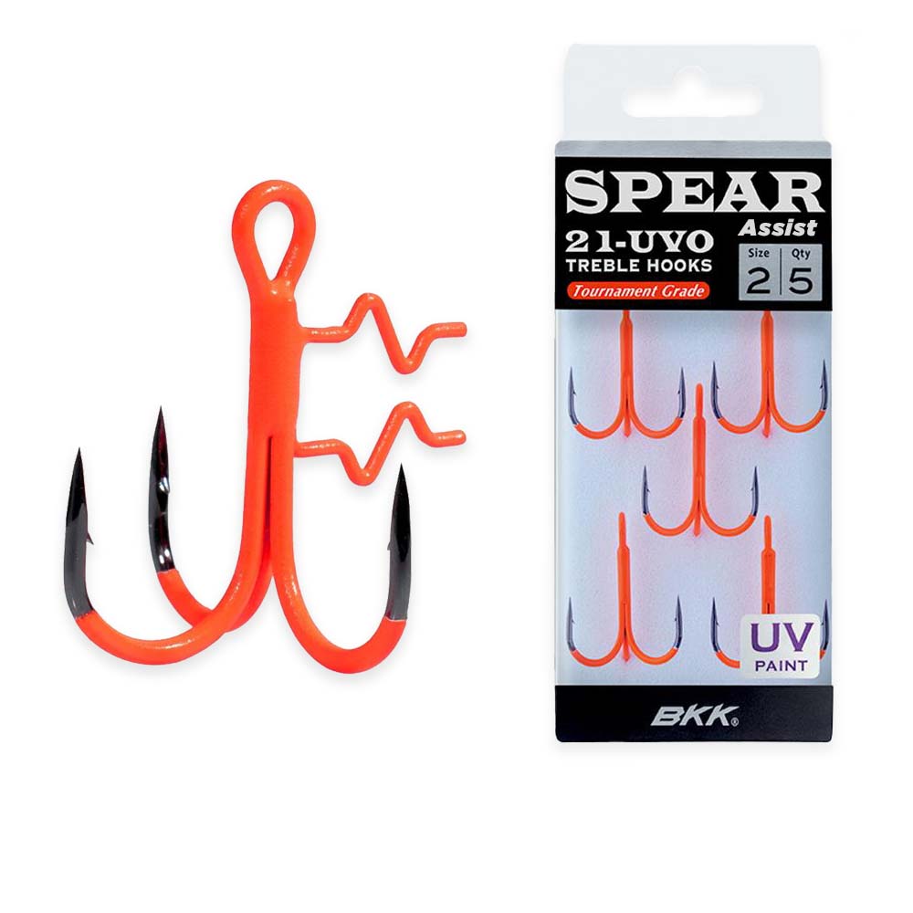Assist Spear-21 UVO Stinger Hook for Jig og Agnfisk | BKK