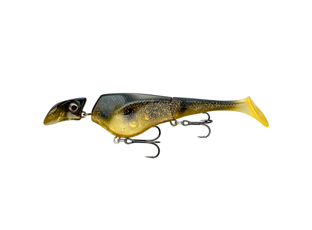 Headbanger Shad | Wobbler med jigg-hale - Flue.no - Jiggboks komplett med jigger