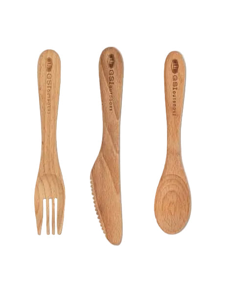 RAKAU CUTLERY SETT MED TURBESTIKK | GSI