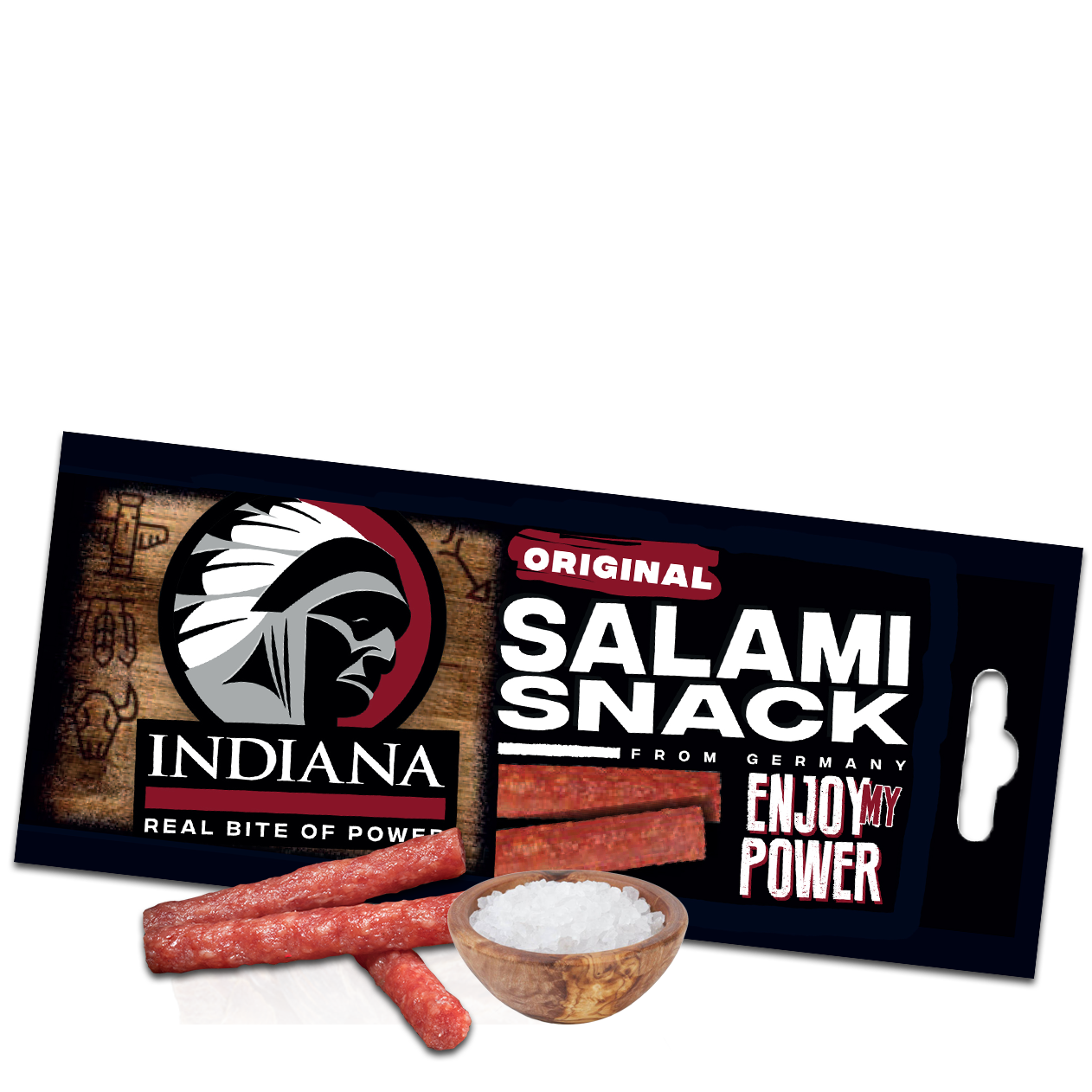 Indiana Salami Original 18g - Flue.no - turmat