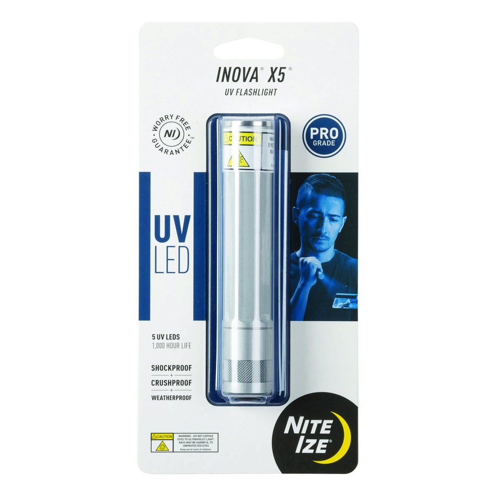 Inova X5 Ultra Violet Light Flashlight UV - Flue.no - fluebinding