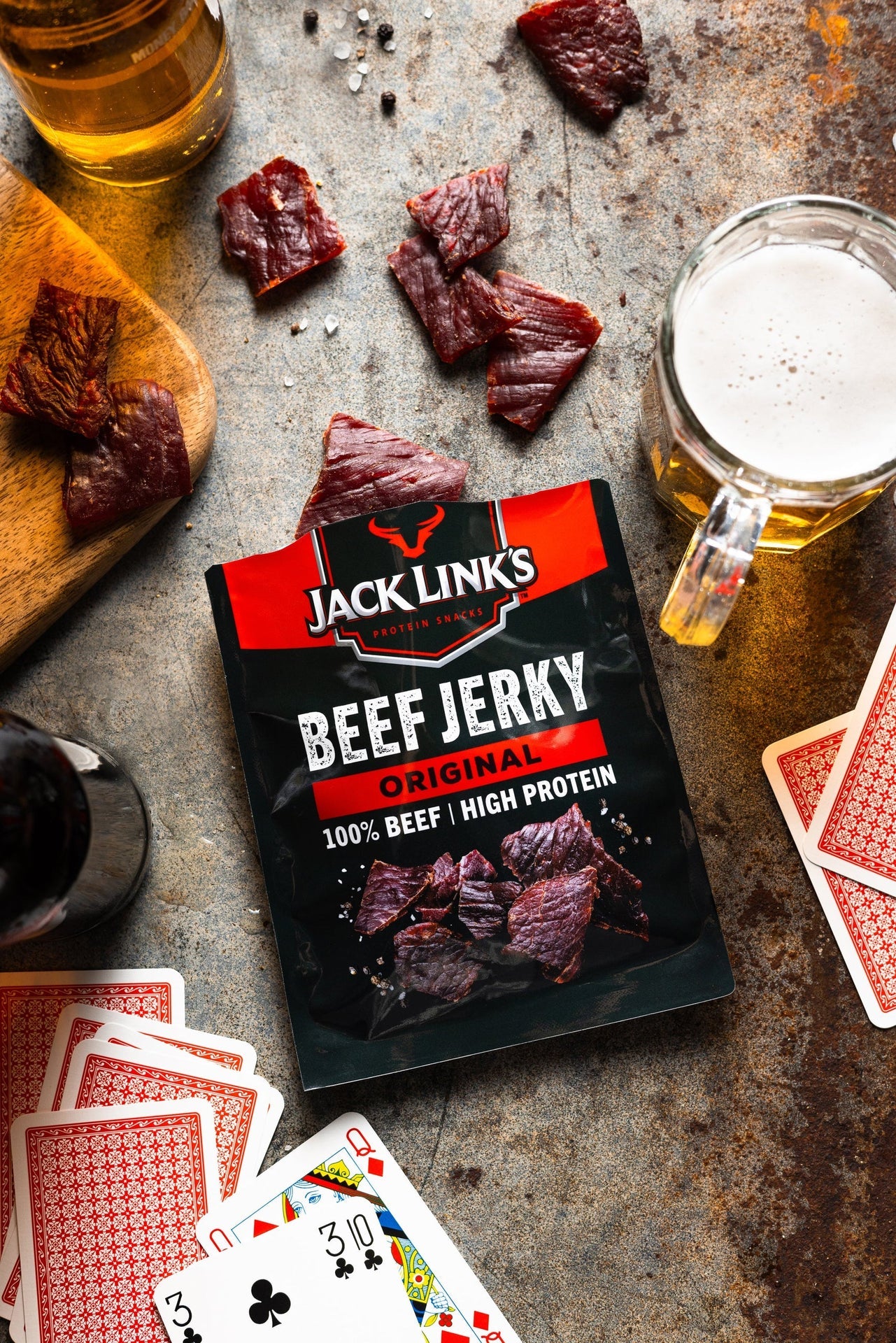 Jack Link's Beef Jerky Original - Flue.no - turmat
